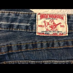 Cutest pair if flared True Religion jeans!!!